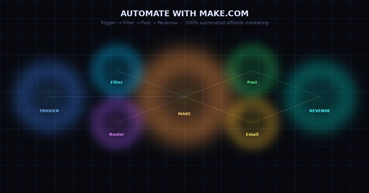 How to automate affiliate marketing with Make.com