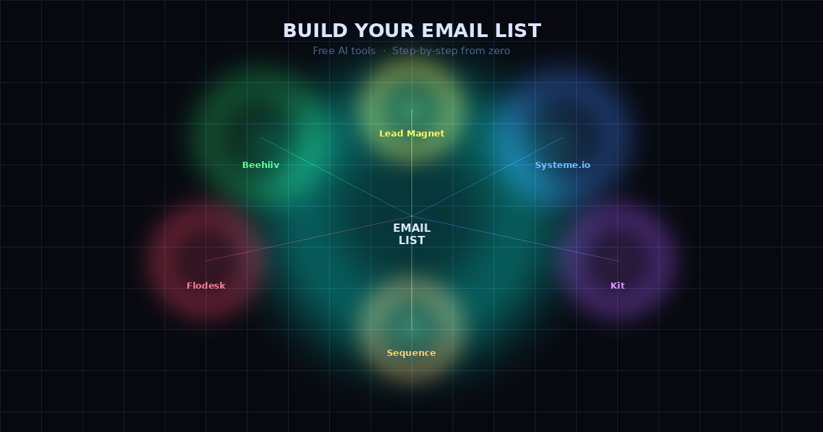 How to build an email list with free AI tools