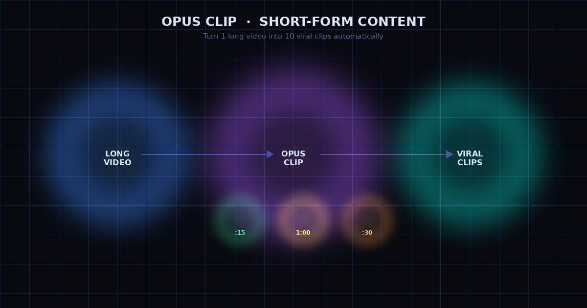 How to use Opus Clip for short-form video content creation
